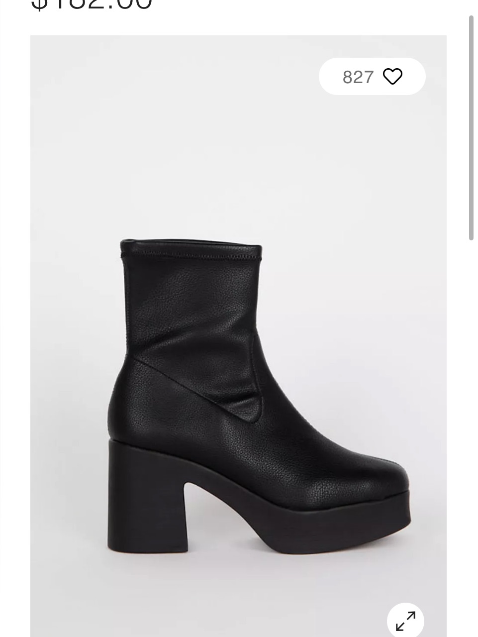Urban Outfitters Intentionally Blank Platform Boots. Sz42 /11us